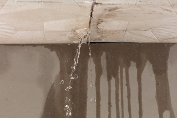 Professional Sewage Cleanup technician working in Natick, MA